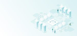 Valorix data management diensten, servers, netwerk concept
