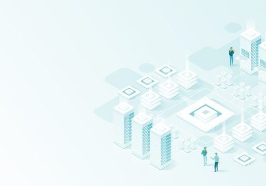 Valorix data management diensten, servers, netwerk concept